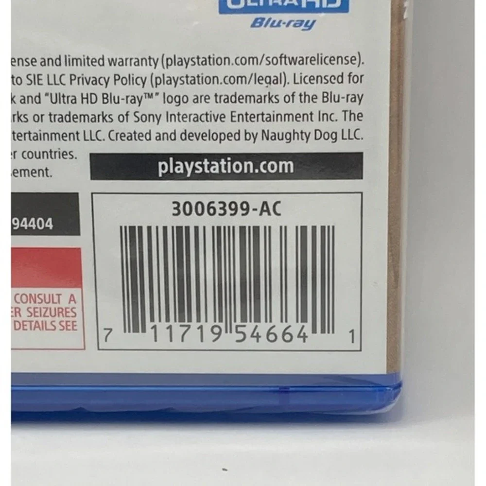 Uncharted Legacy of Thieves Collection‎ PS5 Remastered 3006399-AC New Sealed